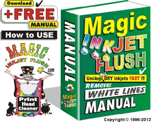 Download FREE!!! Magic Inkjet Flush Manual 100+ Color Photos